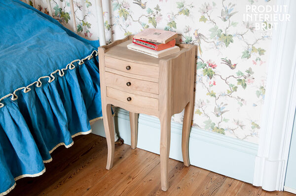 Designed with solid oak