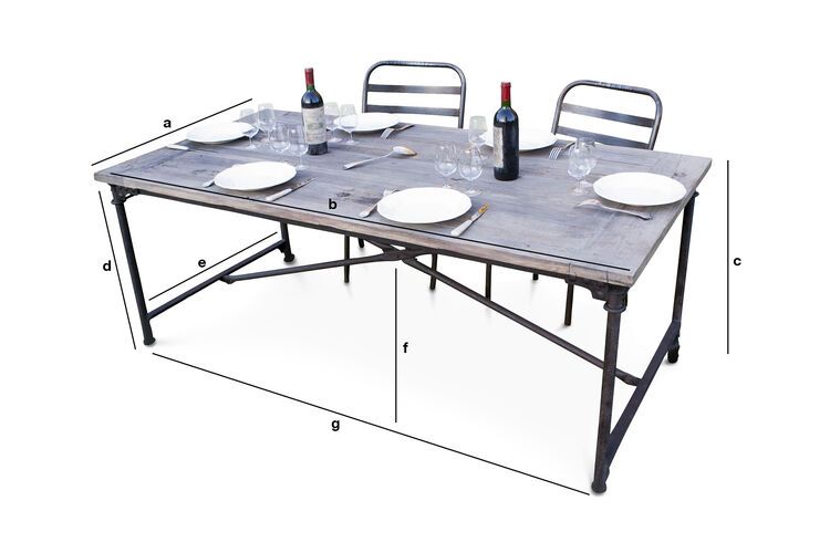 Productafmetingen Antieke stoffeertafel van iepenhout Windsor