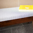 Good level of comfort thanks to its padded cushion.