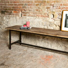 The dark base has a beautiful handmade patina.