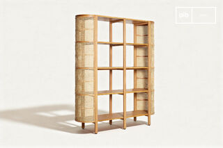 Beukenhouten en rotan plank Baerum