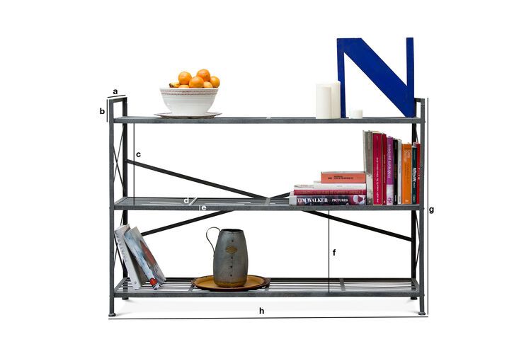 Product Dimensions Bidart storage console