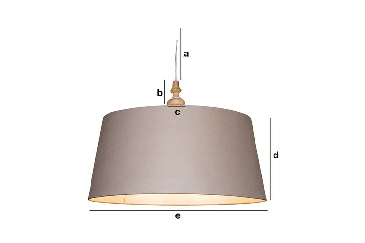 Productafmetingen Bilboquet hanglamp