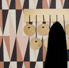 Very original wooden coat rack.