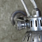 Openwork lampshade with an exquisitely retro taste.