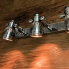 An all-silver plated brass design, practical and elegant.