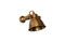 Miniatuur Verouderde messing wandlamp Bistrot Productfoto