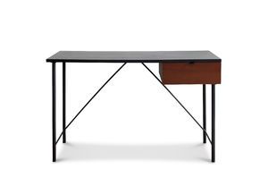 Black wooden desk Kater Hinn