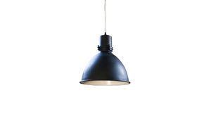 Metalen fabrieks hanglamp Black Edition