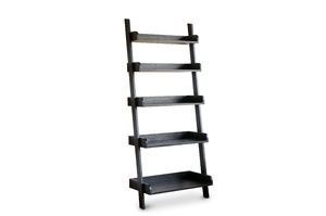 Black wooden bookshelf Bellevue