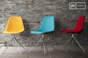 Blue Piramis chair