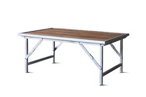 Salontafel van teakhout Bollène