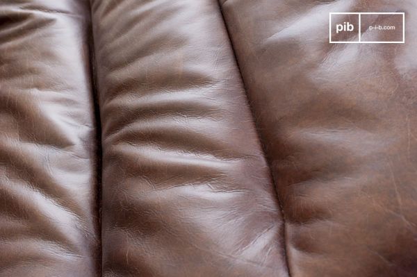 The leather is generously padded and offers a nice level of comfort.