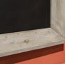 A wooden blackboard to write notes