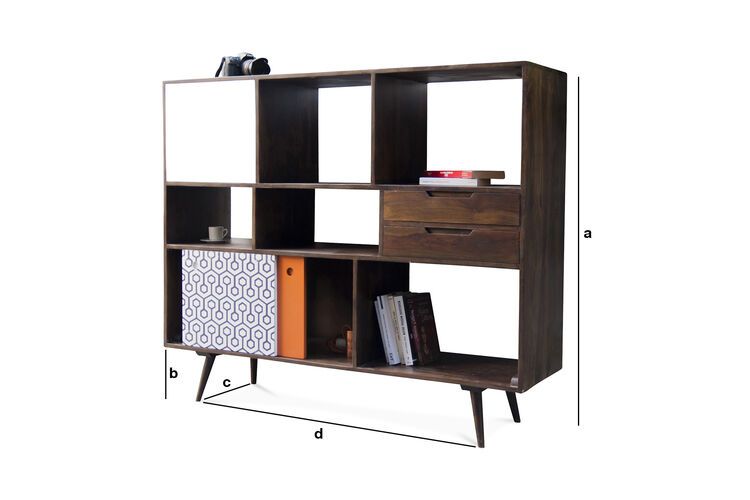 Dimensions du produit Buffet design haut Londress