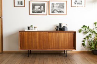 Buffet scandinavo in teak