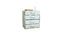 Miniatura Caja de metal con 4 cajones Delray Clipped