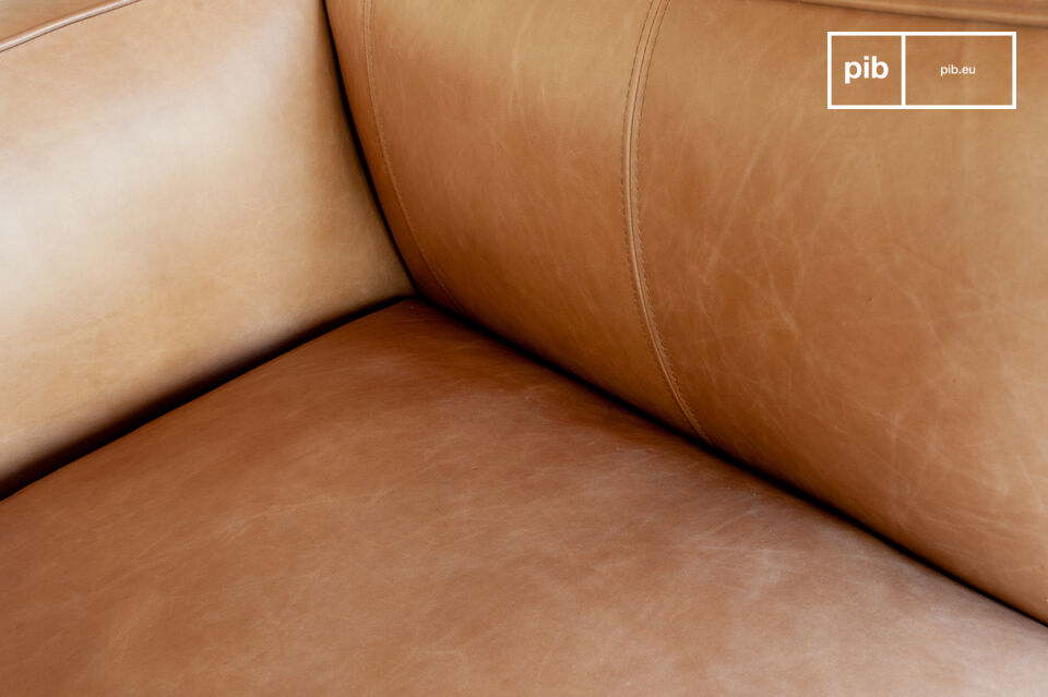 It is better to have a large space to accommodate this sofa, both modern and vintage