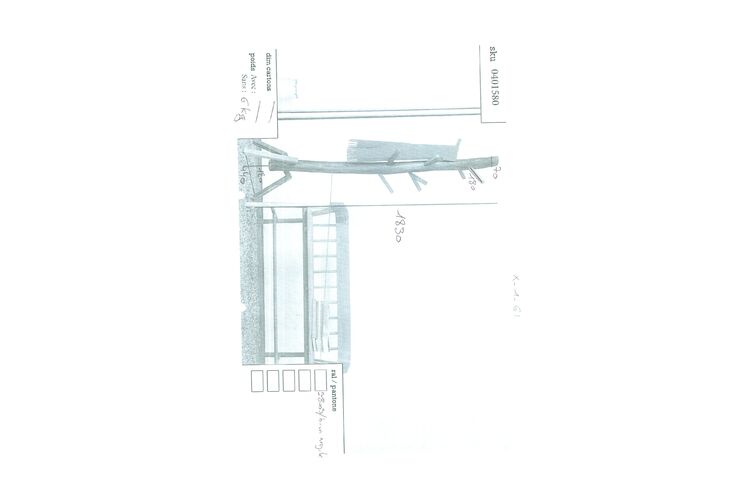 Productafmetingen Camille kapstok