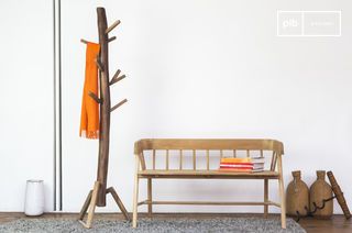 Camille wooden coat rack