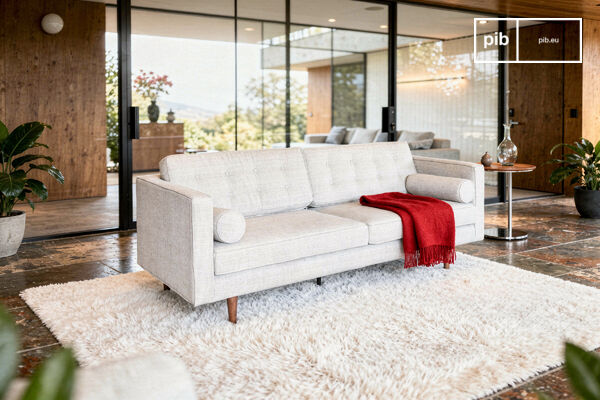 Un design géométrique pour un style scandinave très sobre