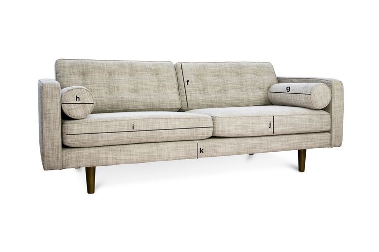 Dimensions du produit Canapé Svendsen grand modèle