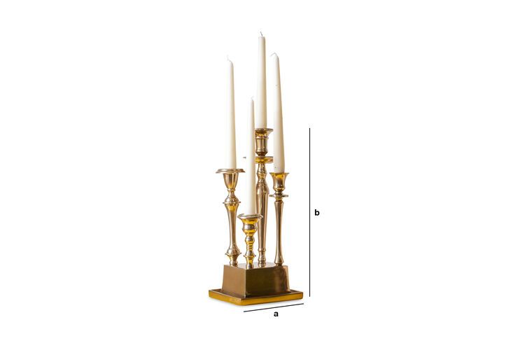 Dimensioni del prodotto Candelabro in metallo Kold