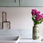 Nice green ceramic vase.