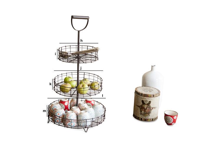 Dimensiones del producto Cesta Annelle