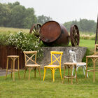 Elegant collection of benches, chairs and stools.