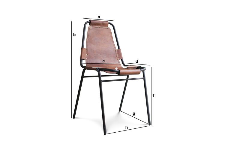 Dimensions du produit Chaise Bergson