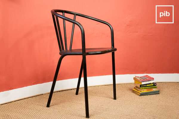 Chaise métal