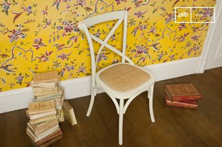 Chaise Pampelune crème