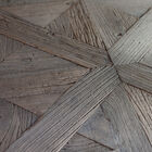 Square reclaimed elm coffee table