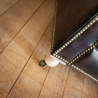 Solid oak legs for strength and durability