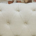 Its coating is a fabric made of half cotton and half linen with a natural touch