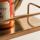 The Clémentine Shelf Mirror is a handy wall accessory with an elegant retro line to dress a wall