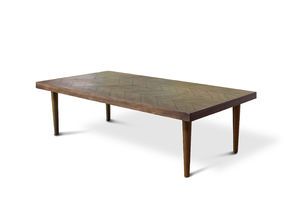 Dark wood coffee table Alienor