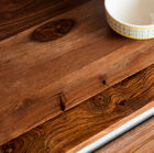 A pretty dark solid wood.