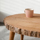 The raw teak as in the Nordic 1950s