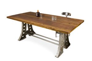Mesa de comedor de madera maciza Normandie
