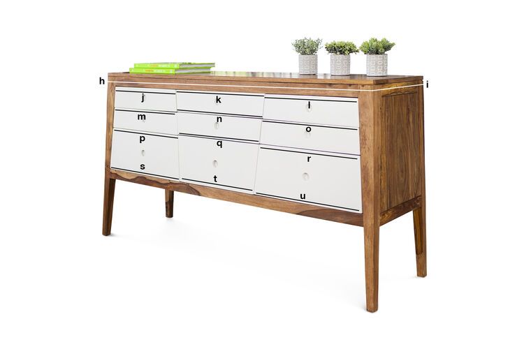 Dimensions du produit Commode Naröd