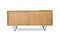 Miniatura Buffet de roble claro Fiska Clipped