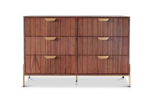 Gran cómoda de madera oscura Aurora