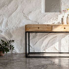 Consola con cajones de madera Austin