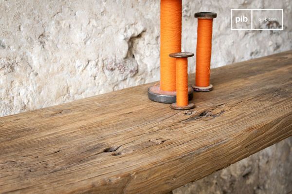 Véritable meuble campagne chic de rangement de caractère