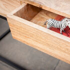 Practical storage drawers.