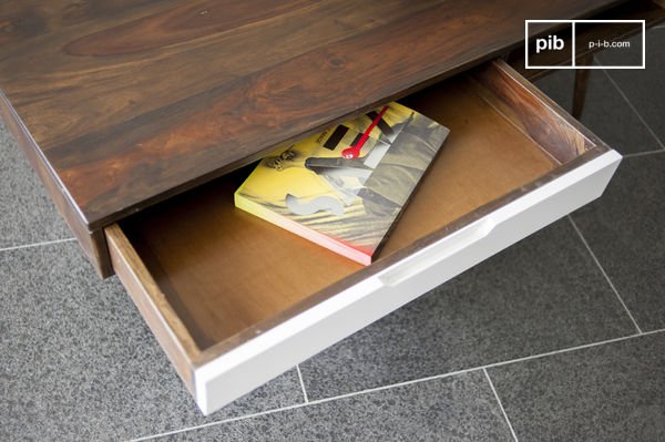 Vintage-Eleganz, Kontrast der Töne