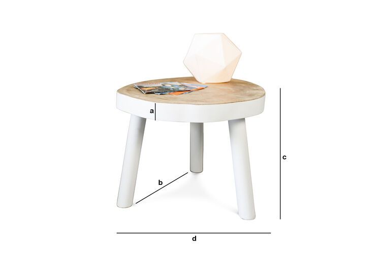 Produktdimensionen Couchtisch Nederland