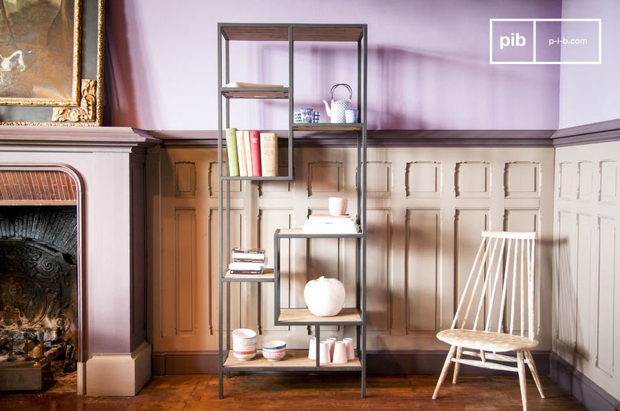 Credenza con scaffali Yordën